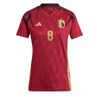 Camisa de time de futebol Bélgica Youri Tielemans #8 Replicas 1º Equipamento Feminina Europeu 2024 Manga Curta